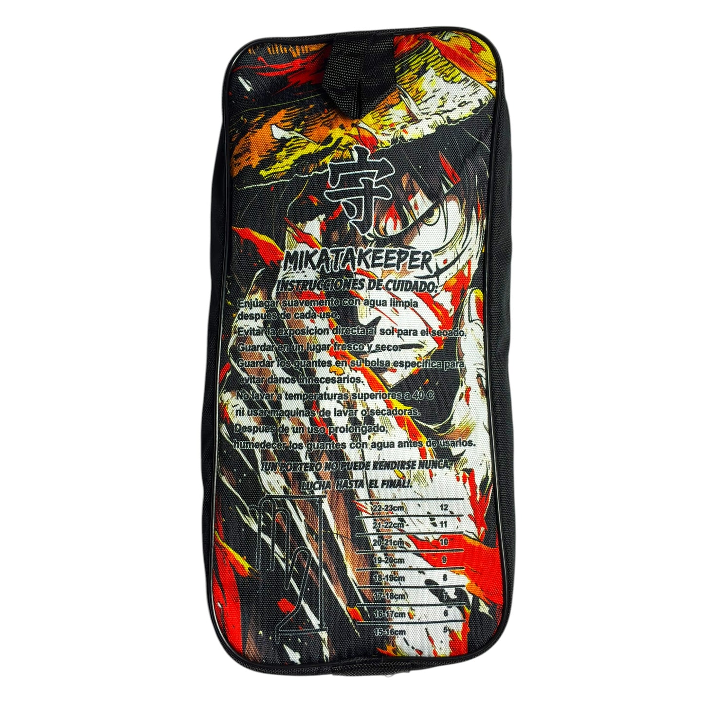Guantes de Arquero MikataKeeper GomuGrip 2.0 – Látex Contact 4mm, Corte Roll Negativo