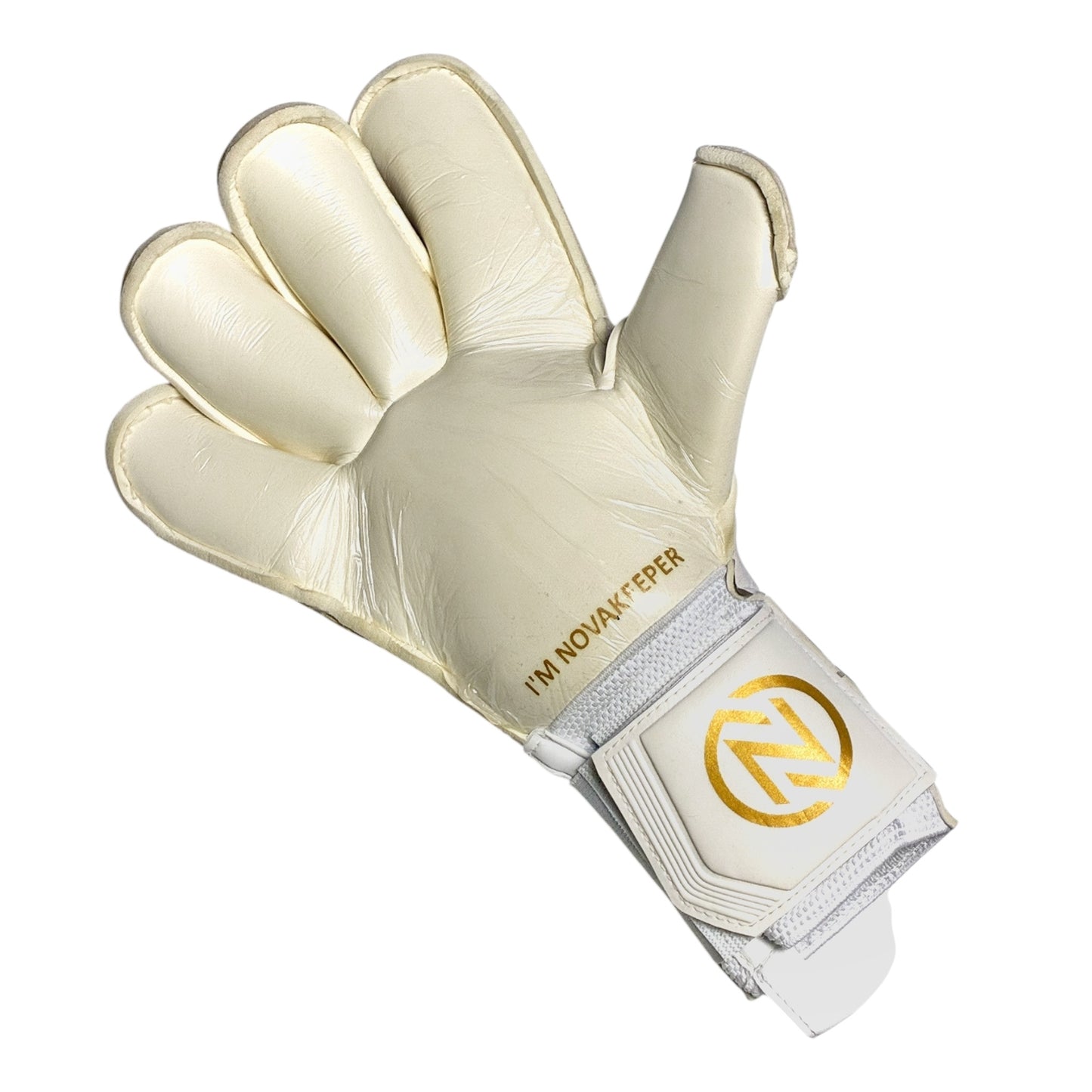 Guantes de arquero profesional - NovaOne 3.0 Golden edition - blanco dorado