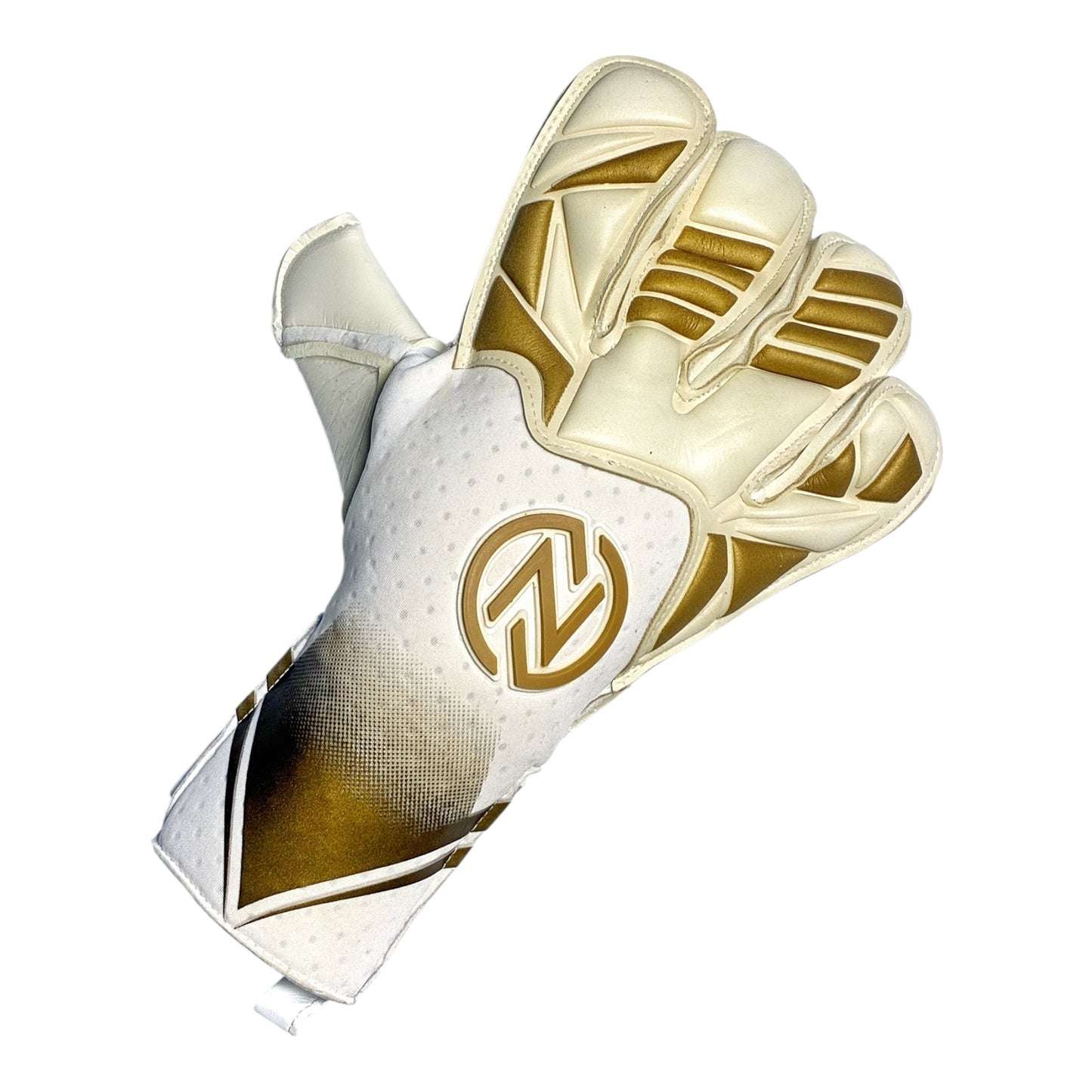 Guantes de arquero profesional - NovaOne 3.0 Golden edition - blanco dorado