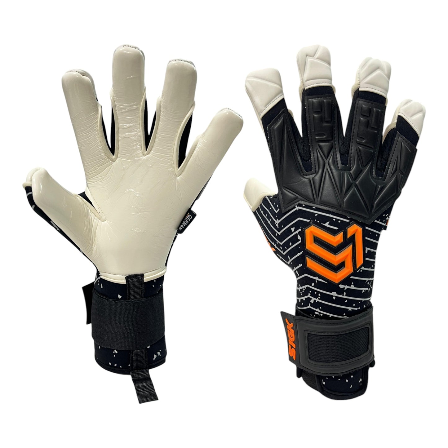 Guantes de arquero profesionales - Zero Black - S1GK - Chile