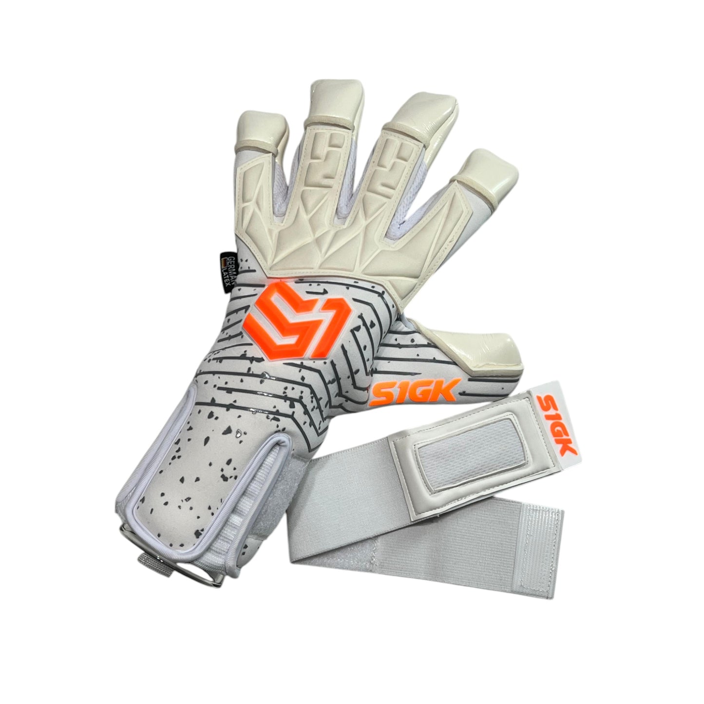 Guantes de arquero profesionales - Zero White - S1GK - Chile