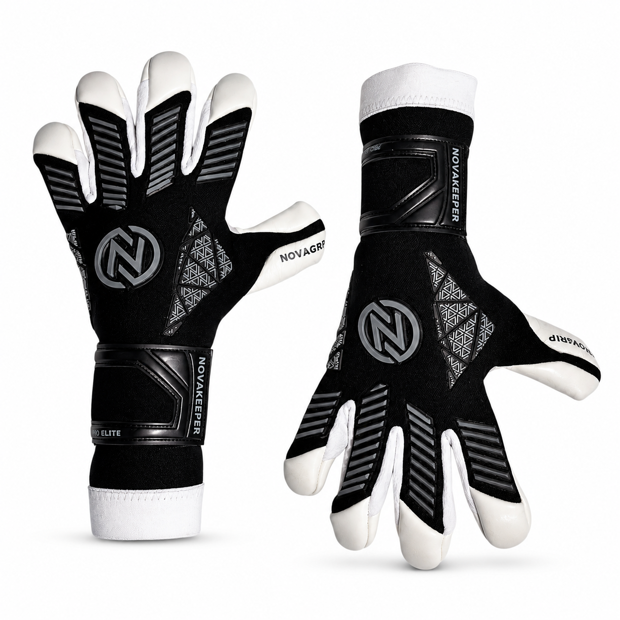 Guantes de Arquero Novakeepers Fugazia X Smoke – NovaGrip 4 mm Profesional