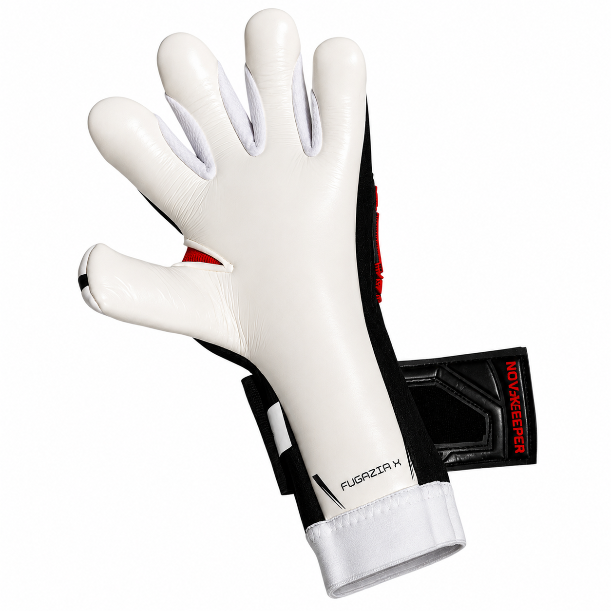 Guantes de Arquero Novakeepers Fugazia X Red – NovaGrip 4 mm Profesional