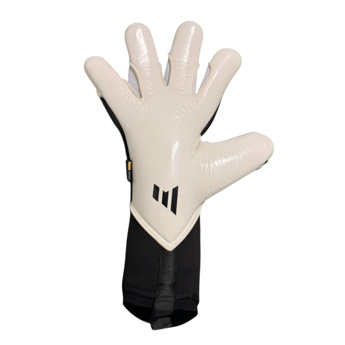 MM1 Iron Negro Blanco – Guantes de Arquero Profesionales con Látex Alemán