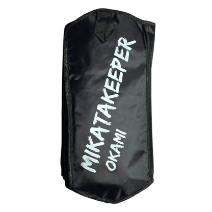 Guantes de Arquero MikataKeeper Okami 2.0 – Látex Contact 4mm, Corte Roll Negativo