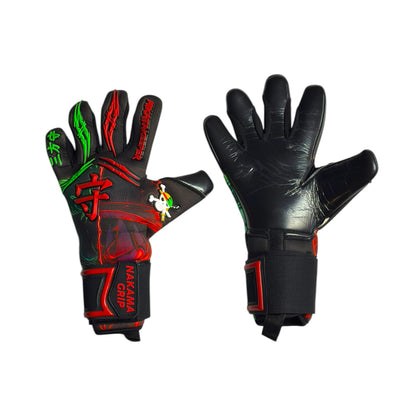 Guantes de Arquero MikataKeeper Nakama – Látex Contact 4mm, Corte Roll Negativo