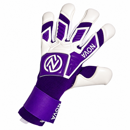 Guantes de Arquero Novakeepers Fugazia Color Pack Purple – NovaGrip 4 mm Profesional