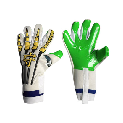Guantes de Arquero MikataKeeper Deku – Látex Contact 4mm, Corte Roll Negativo