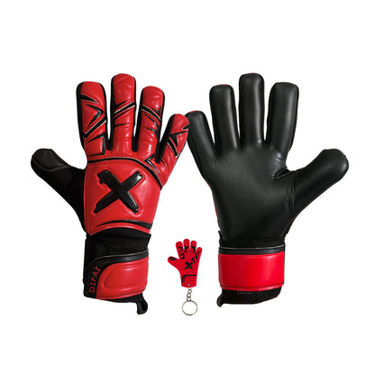 Guantes de Arquero Infantil Difai Spider Rojo Negro – Látex resistente para Niños