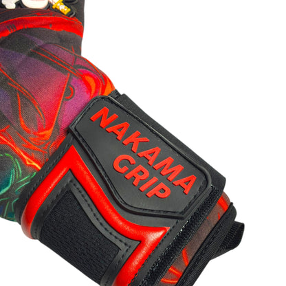 Guantes de Arquero MikataKeeper Nakama – Látex Contact 4mm, Corte Roll Negativo