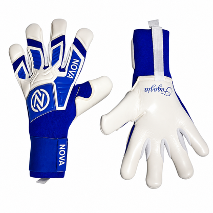 Guantes de Arquero Novakeepers Fugazia Color Pack Blue – NovaGrip 4 mm Profesional