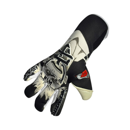 Guantes de Arquero MikataKeeper Akuma – Látex Contact 4mm, Corte Roll Negativo