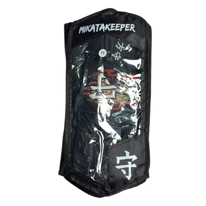 Guantes de Arquero MikataKeeper Okami 2.0 – Látex Contact 4mm, Corte Roll Negativo