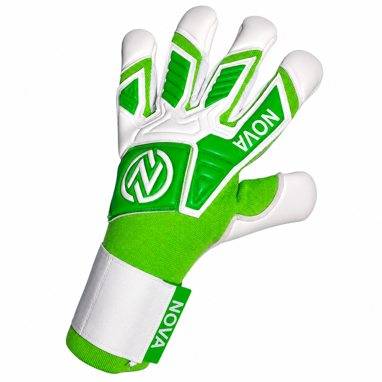 Guantes de Arquero Novakeepers Fugazia Color Pack Green – NovaGrip 4 mm Profesional