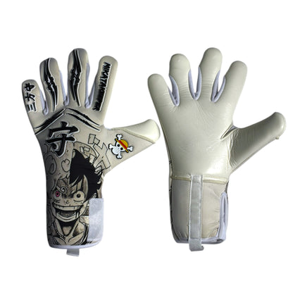 Guantes de Arquero MikataKeeper GomuGrip 2.0 – Látex Contact 4mm, Corte Roll Negativo