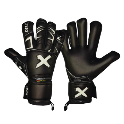 Guantes de Arquero Difai Wall X Negro – Látex Profesional de Alto Rendimiento
