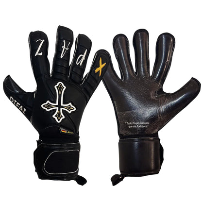 Guantes de Arquero Difai Blessed Negro – Látex Profesional de Alto Rendimiento