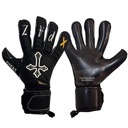 Guantes de Arquero Difai Blessed Negro – Látex Profesional de Alto Rendimiento