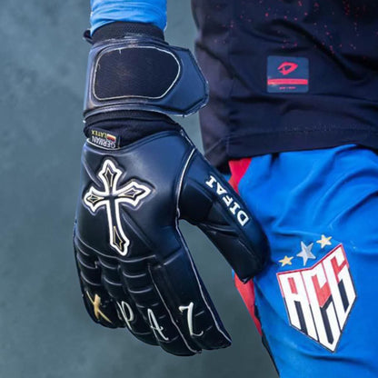 Guantes de Arquero Difai Blessed Negro – Látex Profesional de Alto Rendimiento