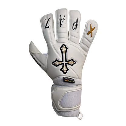 Guantes de Arquero Difai Blessed Blanco – Látex Profesional de Alto Rendimiento