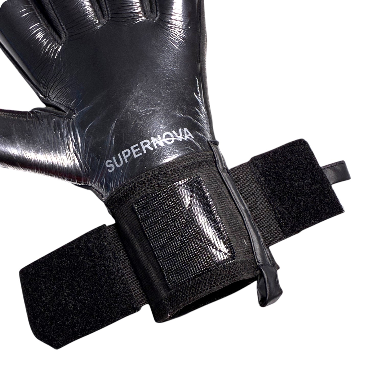 Guantes de Arquero Profesional Supernova - Negro y Gris