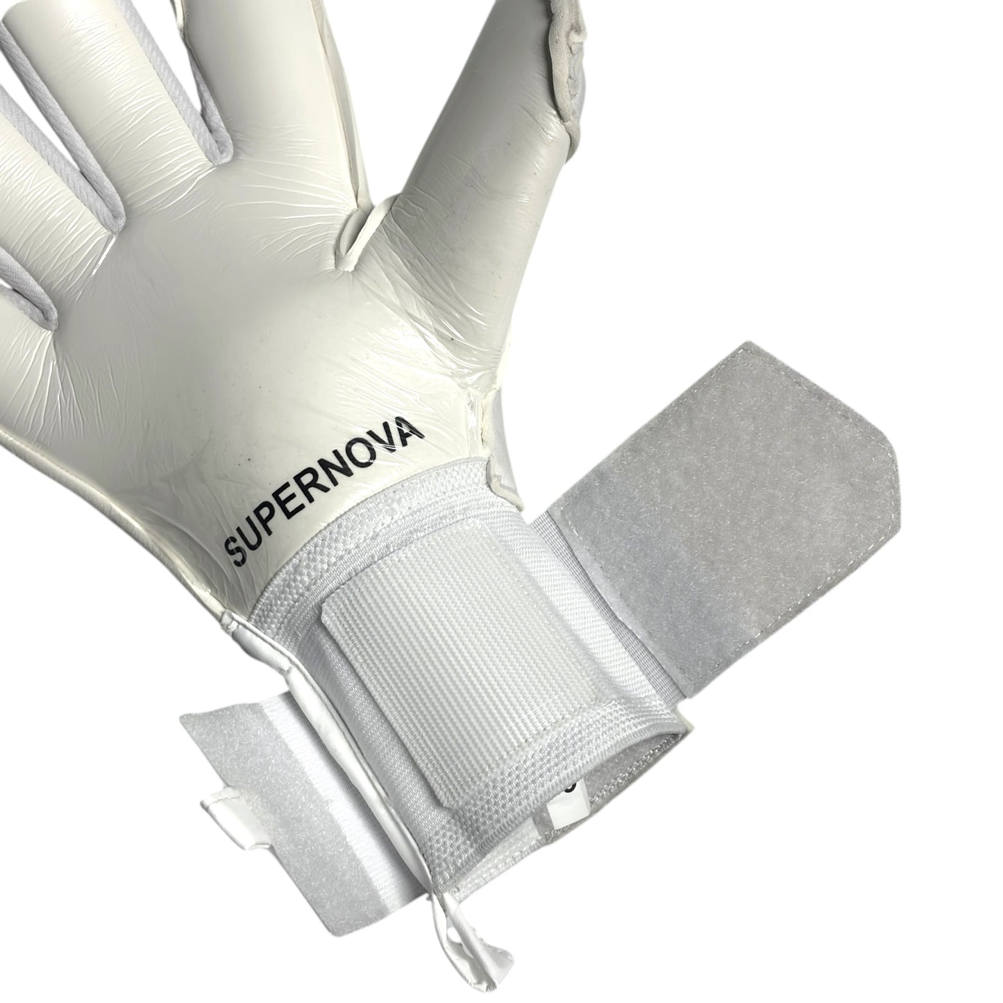 Guantes de Arquero Profesional Supernova - Blanco y Negro