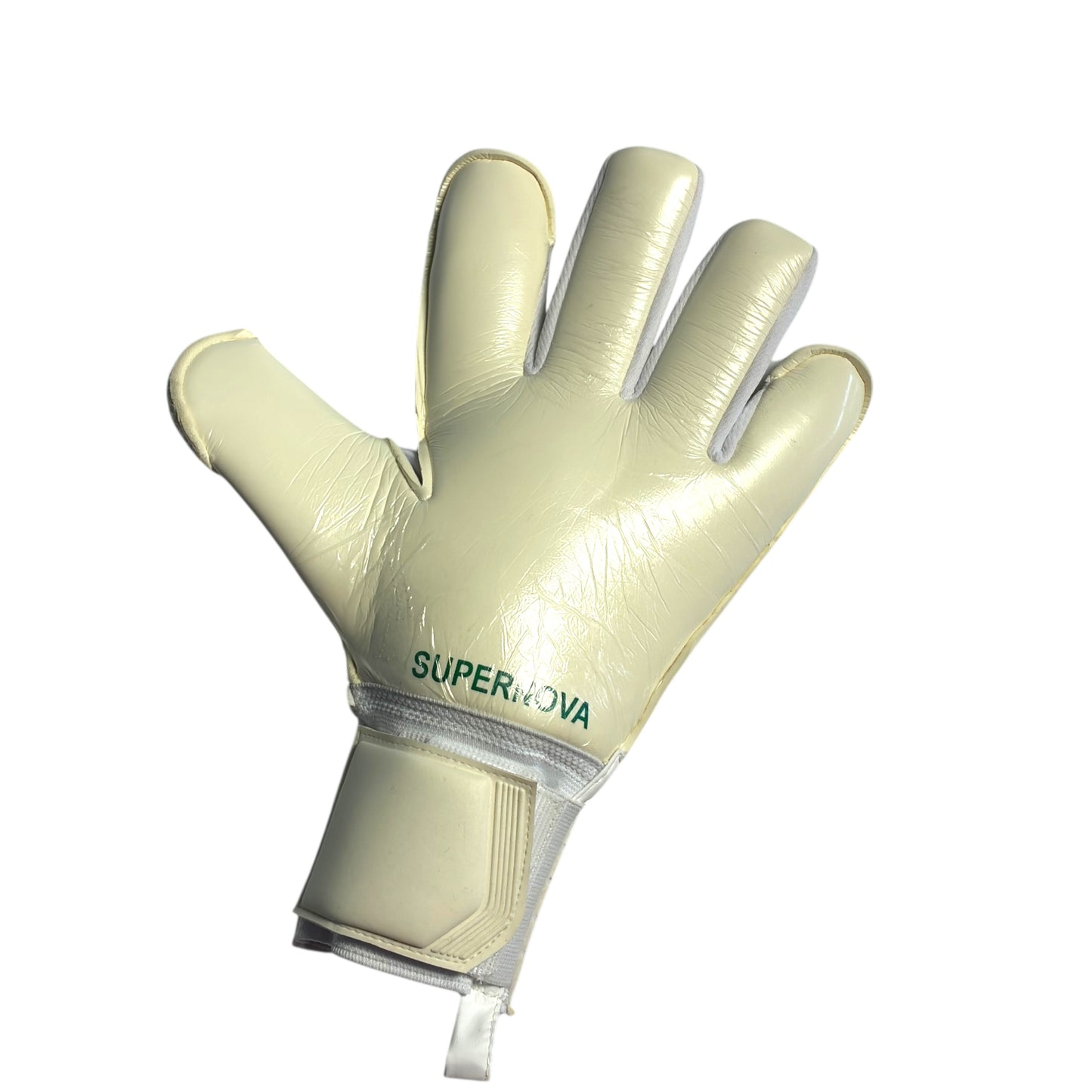 Guantes de Arquero Profesional Supernova - Blanco y Verde