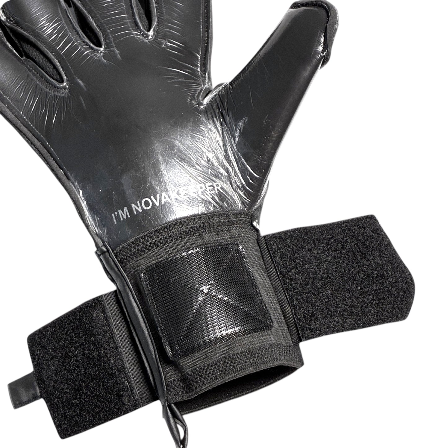 Guantes de Arquero Profesional Supernova - Negro y Gris