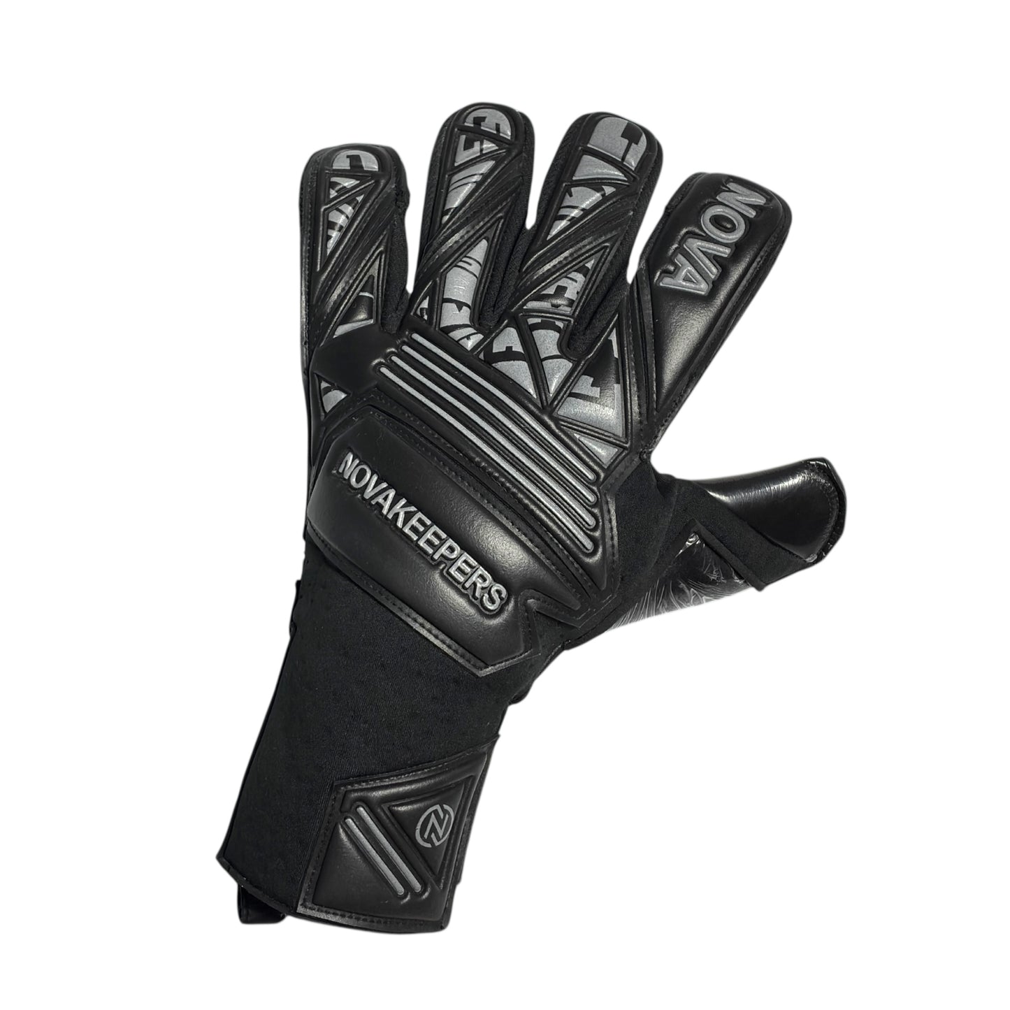Guantes de Arquero Profesional Supernova - Negro y Gris