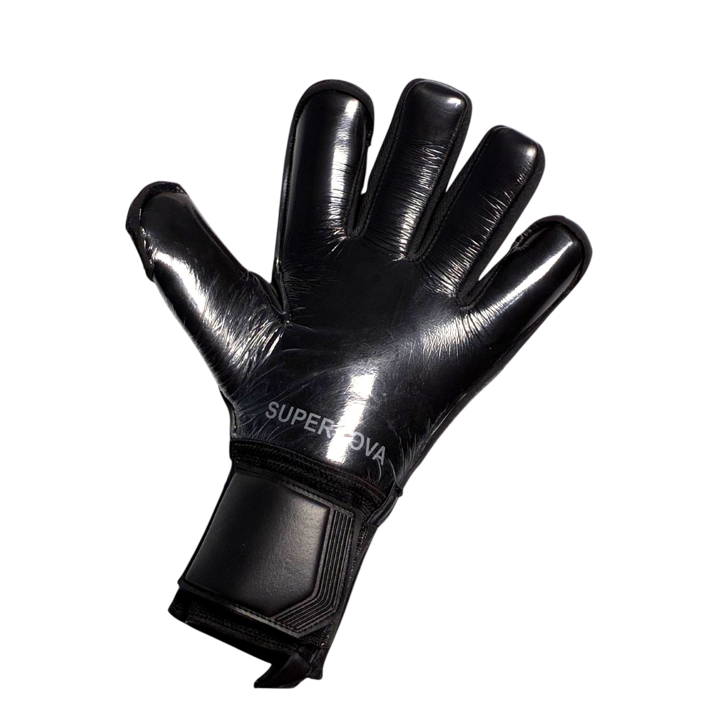 Guantes de Arquero Profesional Supernova - Negro y Gris