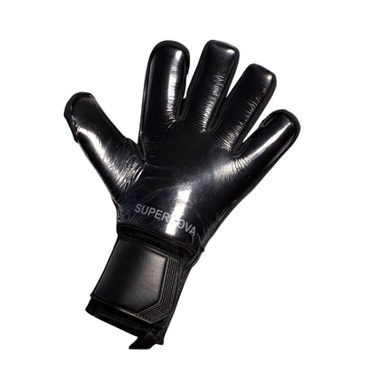 Guantes de Arquero Profesional Supernova - Negro y Gris