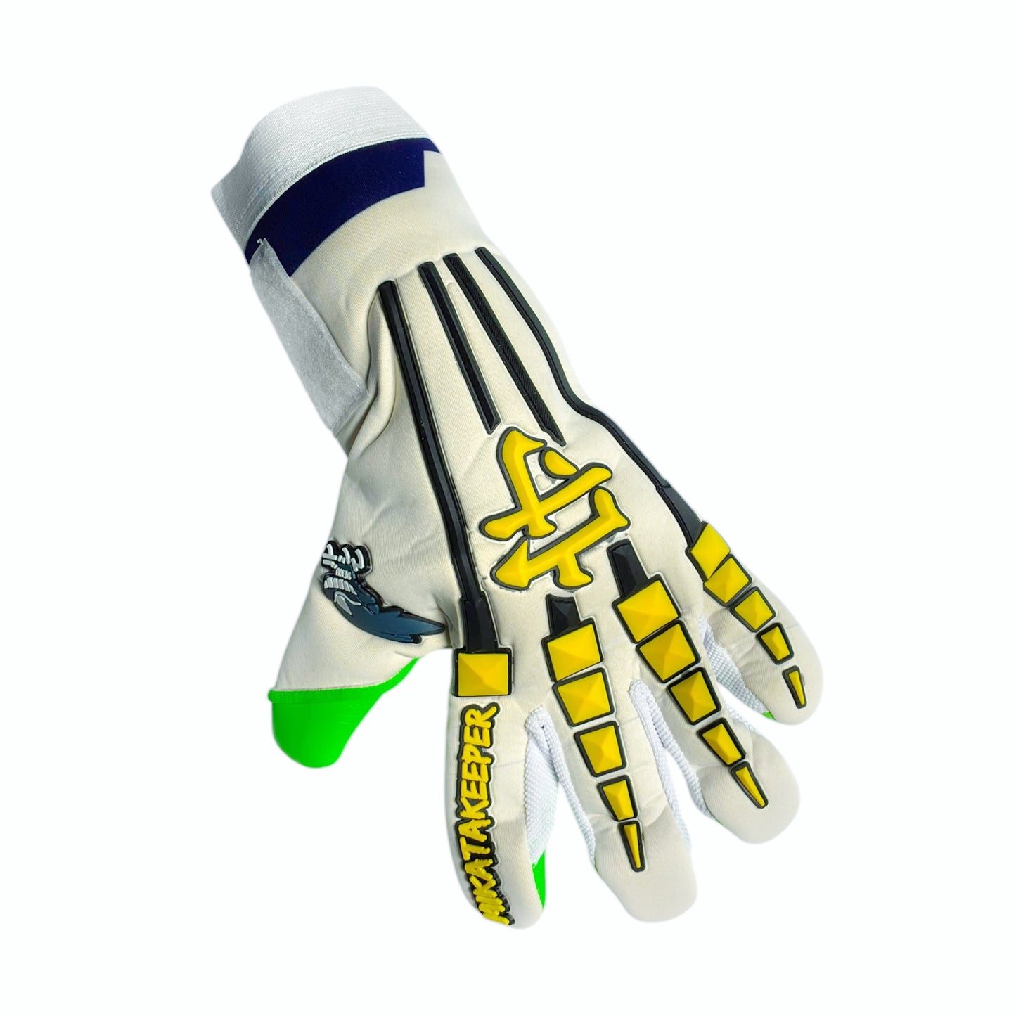 Guantes de Arquero MikataKeeper Deku – Látex Contact 4mm, Corte Roll Negativo