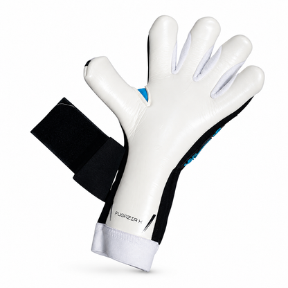 Guantes de Arquero Novakeepers Fugazia X Cyan – NovaGrip 4 mm Profesional