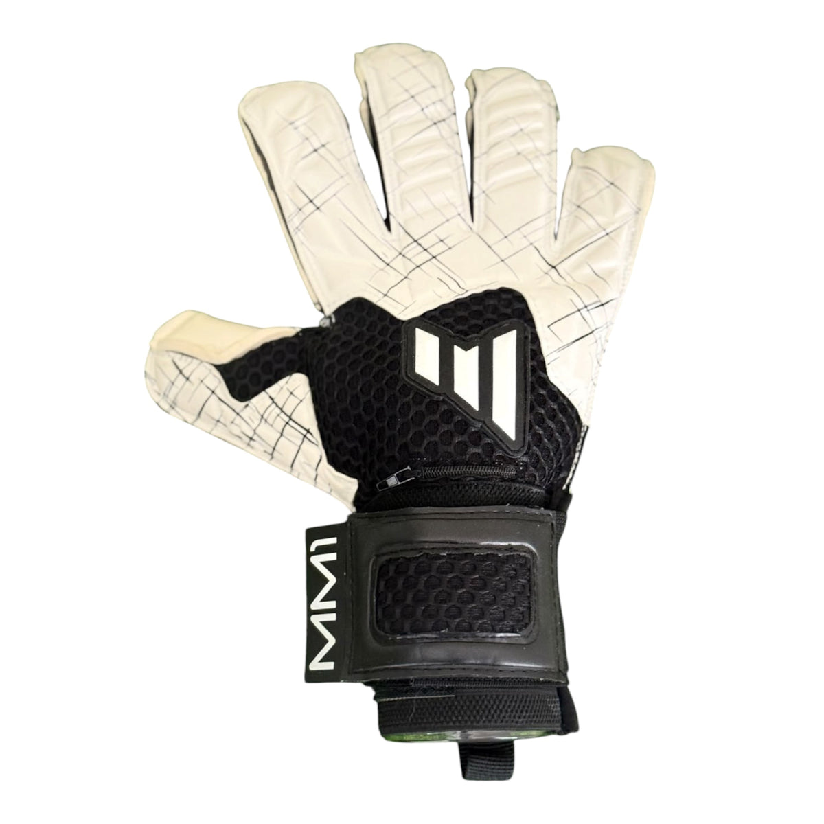 Guantes de arquero - MM1 - para niños con férulas removibles- blanco