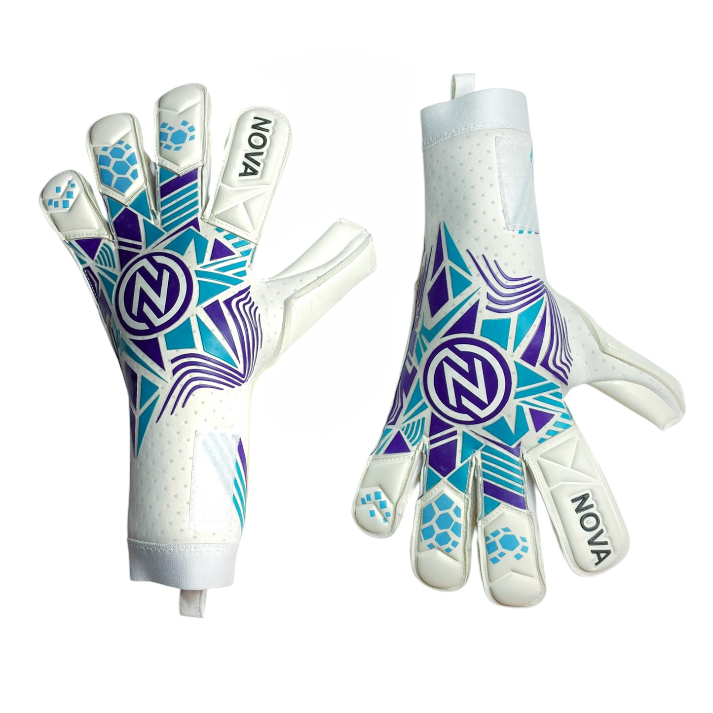 Orbital Nebulosa - Guantes de Arquero con Látex Contact 4 mm y Corte ErgoRoll