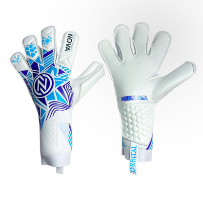 Orbital Nebulosa - Guantes de Arquero con Látex Contact 4 mm y Corte ErgoRoll