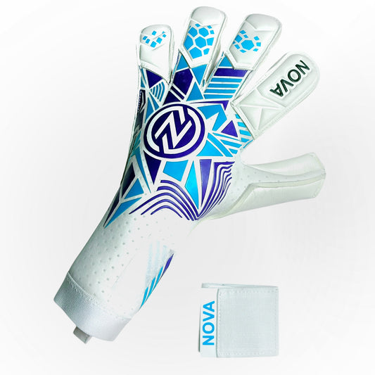 Orbital Nebulosa - Guantes de Arquero con Látex Contact 4 mm y Corte ErgoRoll