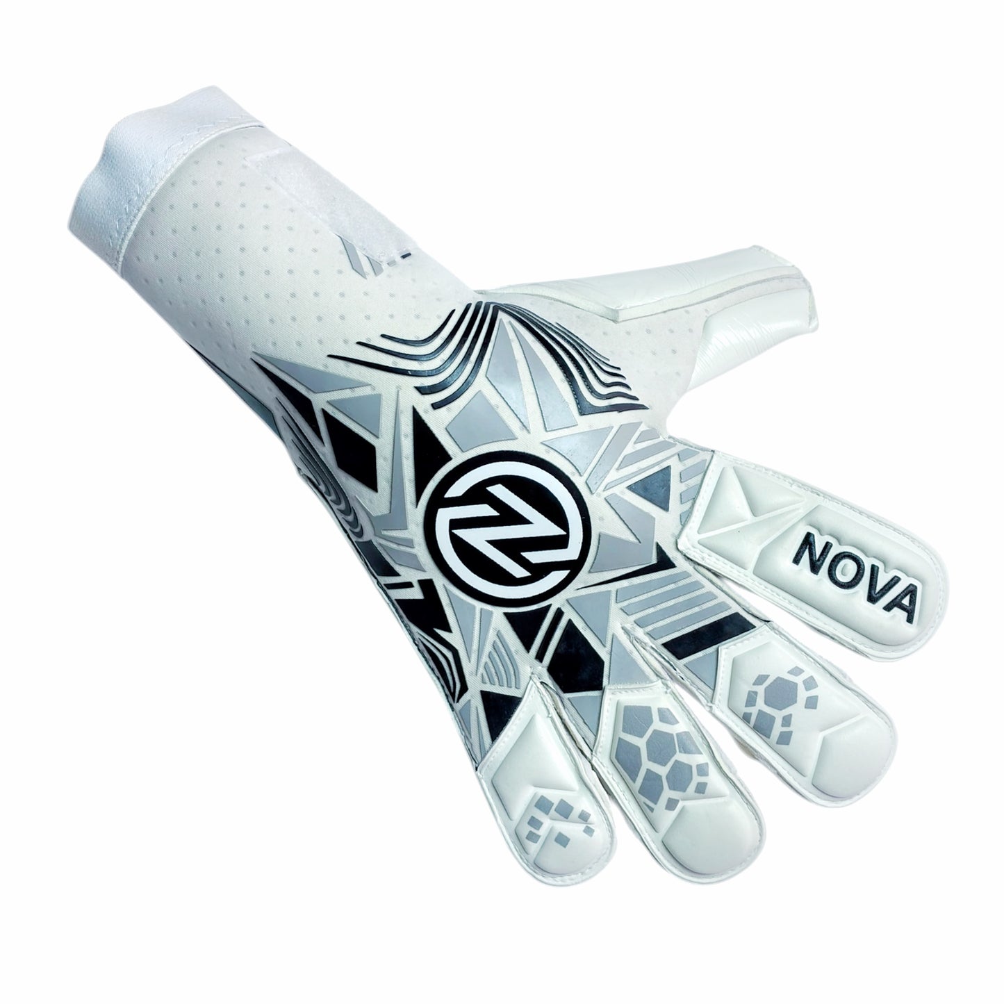 Orbital White Hole - Guantes de Arquero con Látex Contact 4 mm y Corte ErgoRoll