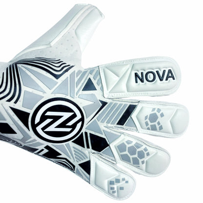 Orbital White Hole - Guantes de Arquero con Látex Contact 4 mm y Corte ErgoRoll