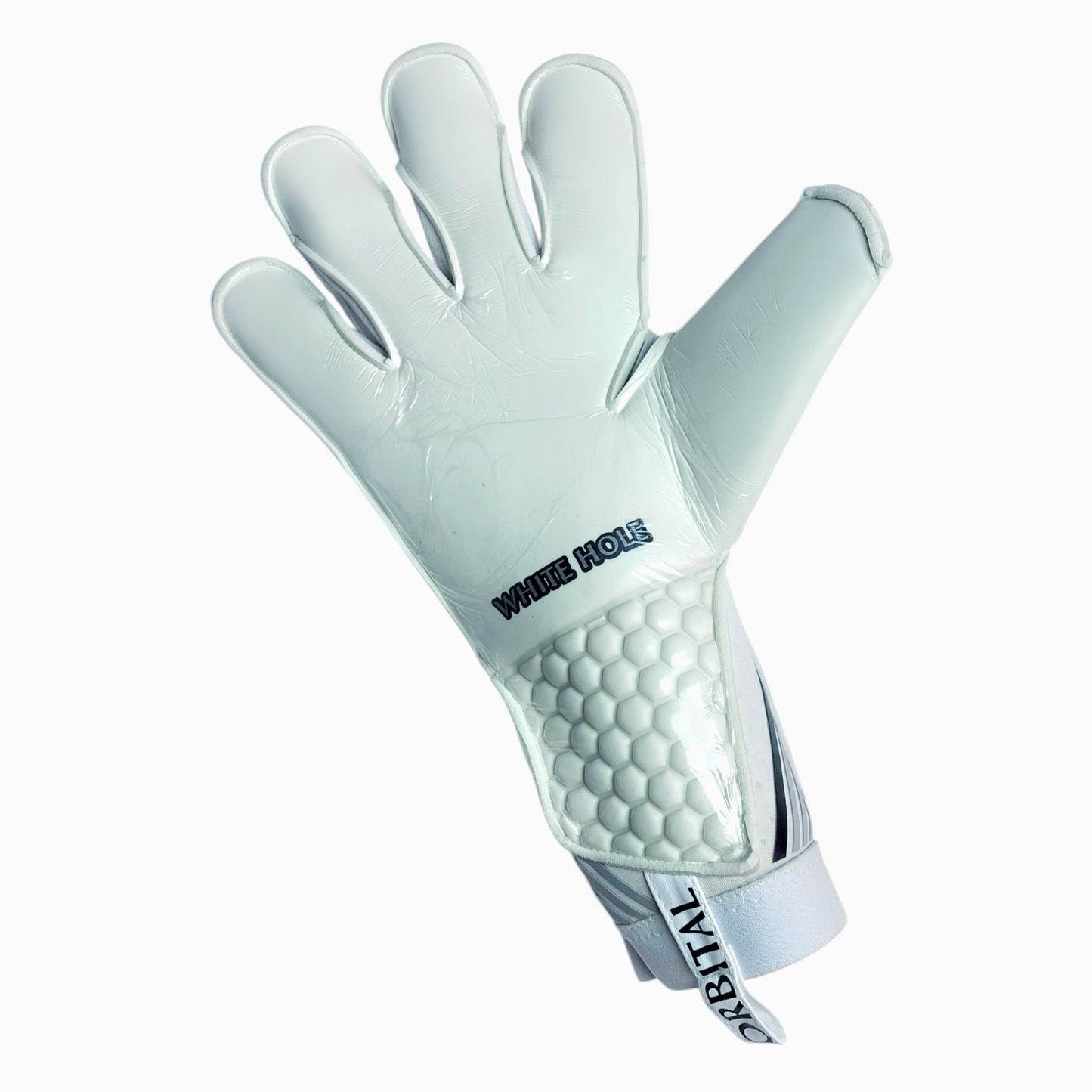 Orbital White Hole - Guantes de Arquero con Látex Contact 4 mm y Corte ErgoRoll