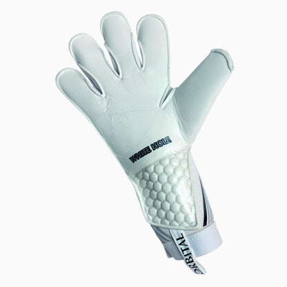 Orbital White Hole - Guantes de Arquero con Látex Contact 4 mm y Corte ErgoRoll
