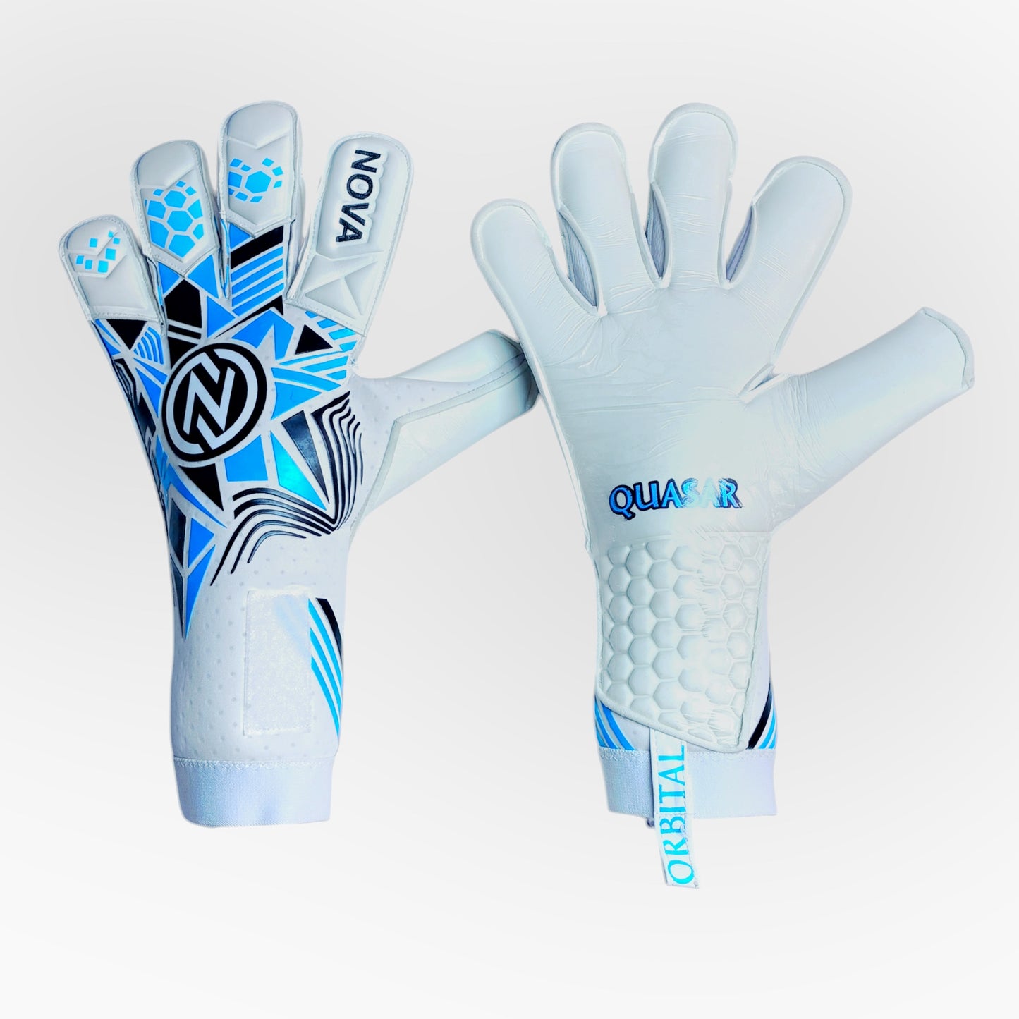 Orbital Quasar - Guantes de Arquero con Látex Contact 4 mm y Corte ErgoRoll