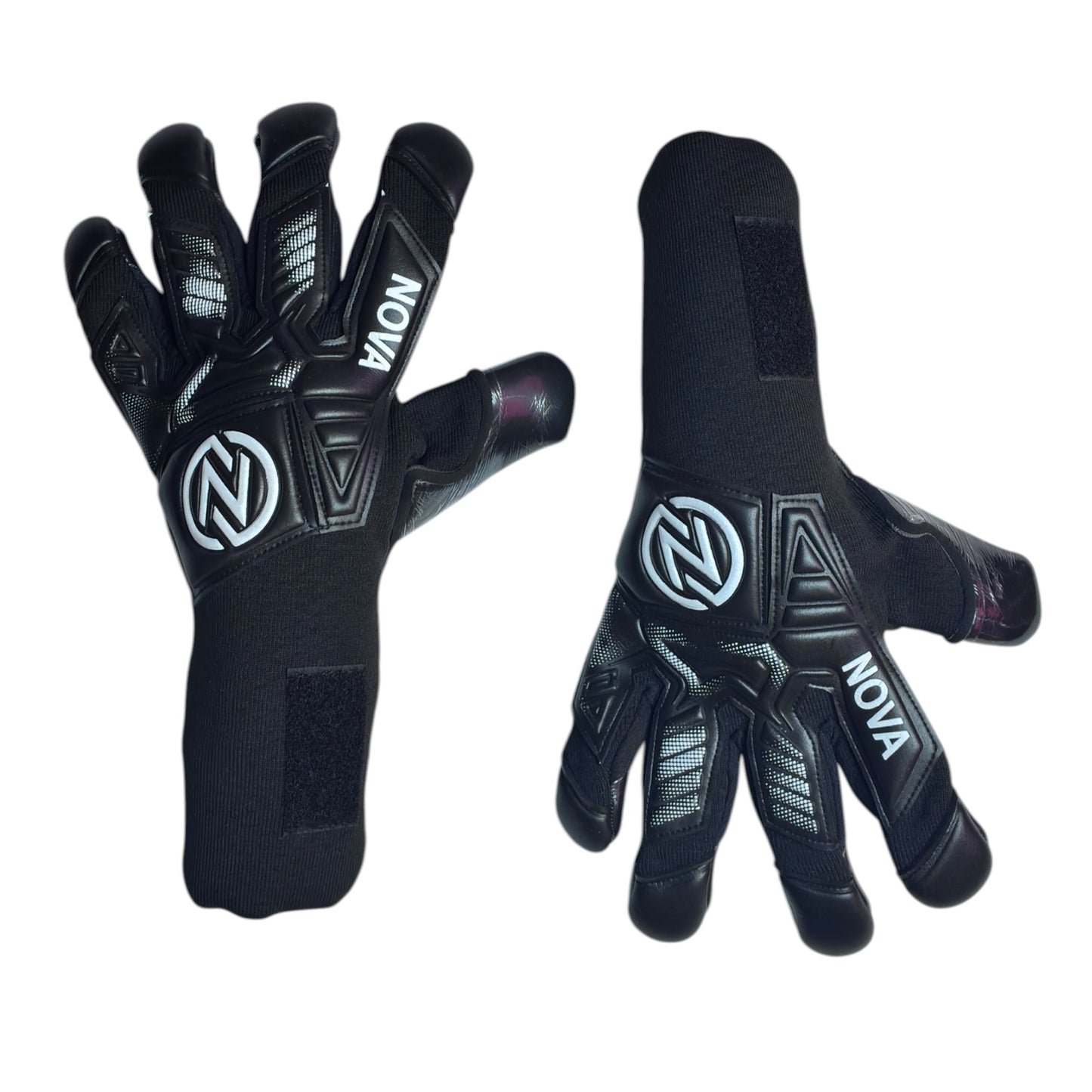 Fugazia 2.0 Flyknit Full Black – Guantes de Arquero Profesionales