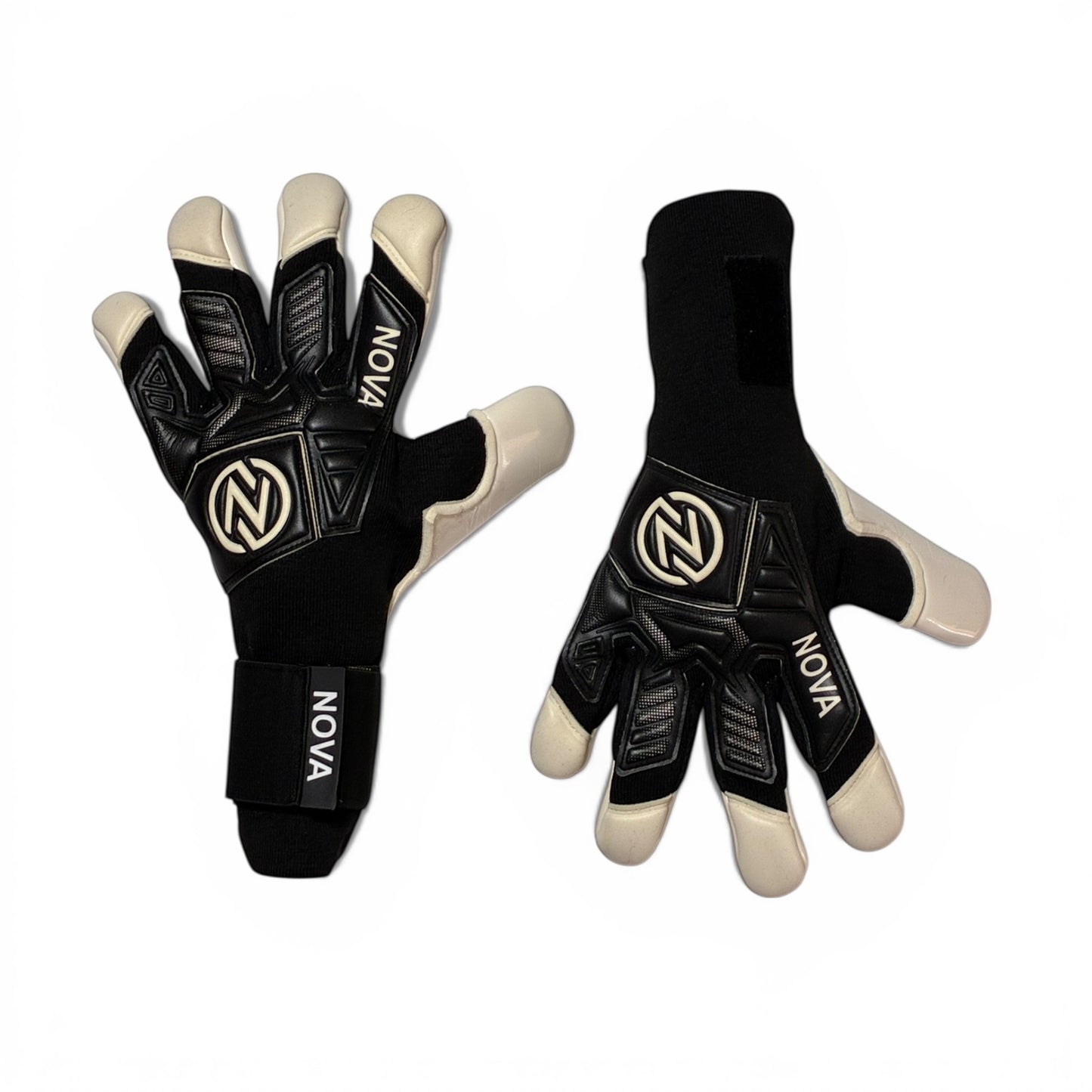 Fugazia 2.0 Flyknit Black & White – Guantes de Arquero Profesionales