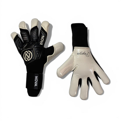 Fugazia 2.0 Flyknit Black & White – Guantes de Arquero Profesionales