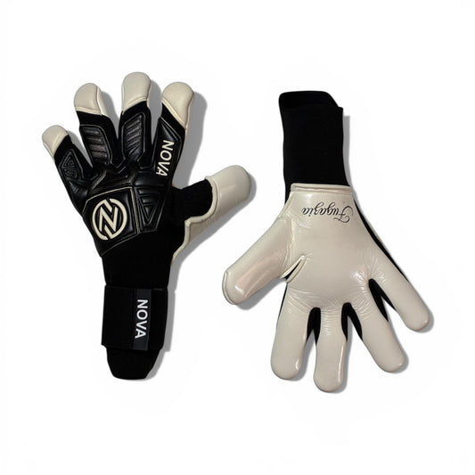 Fugazia 2.0 Flyknit Black & White – Guantes de Arquero Profesionales