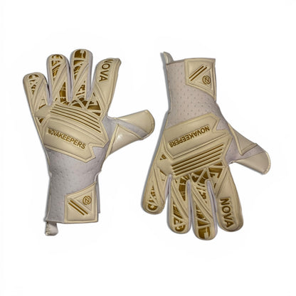 Supernova Gold Edition White – Guantes de Arquero Profesionales