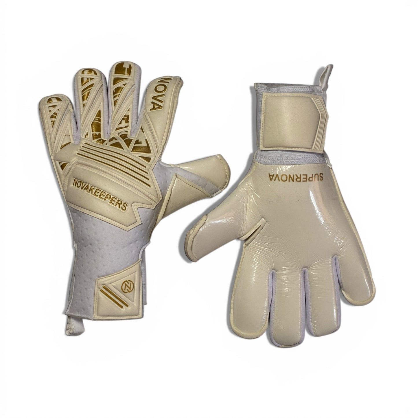 Supernova Gold Edition White – Guantes de Arquero Profesionales