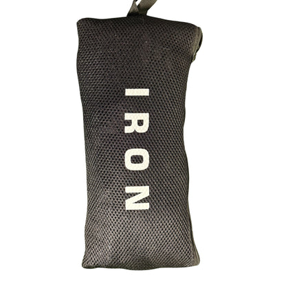 MM1 Iron Negro Blanco – Guantes de Arquero Profesionales con Látex Alemán