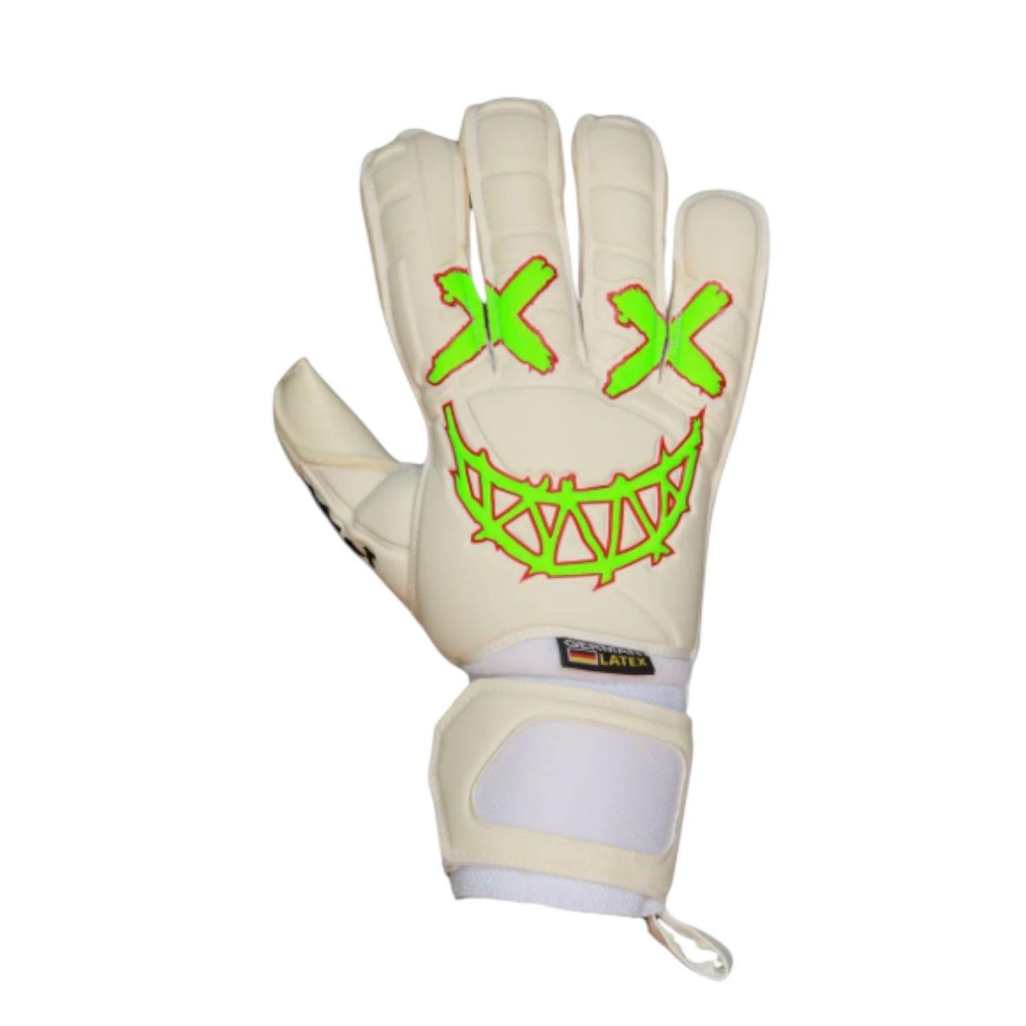 Luvas de goleiro profissionais pretas - Crazy - Difai